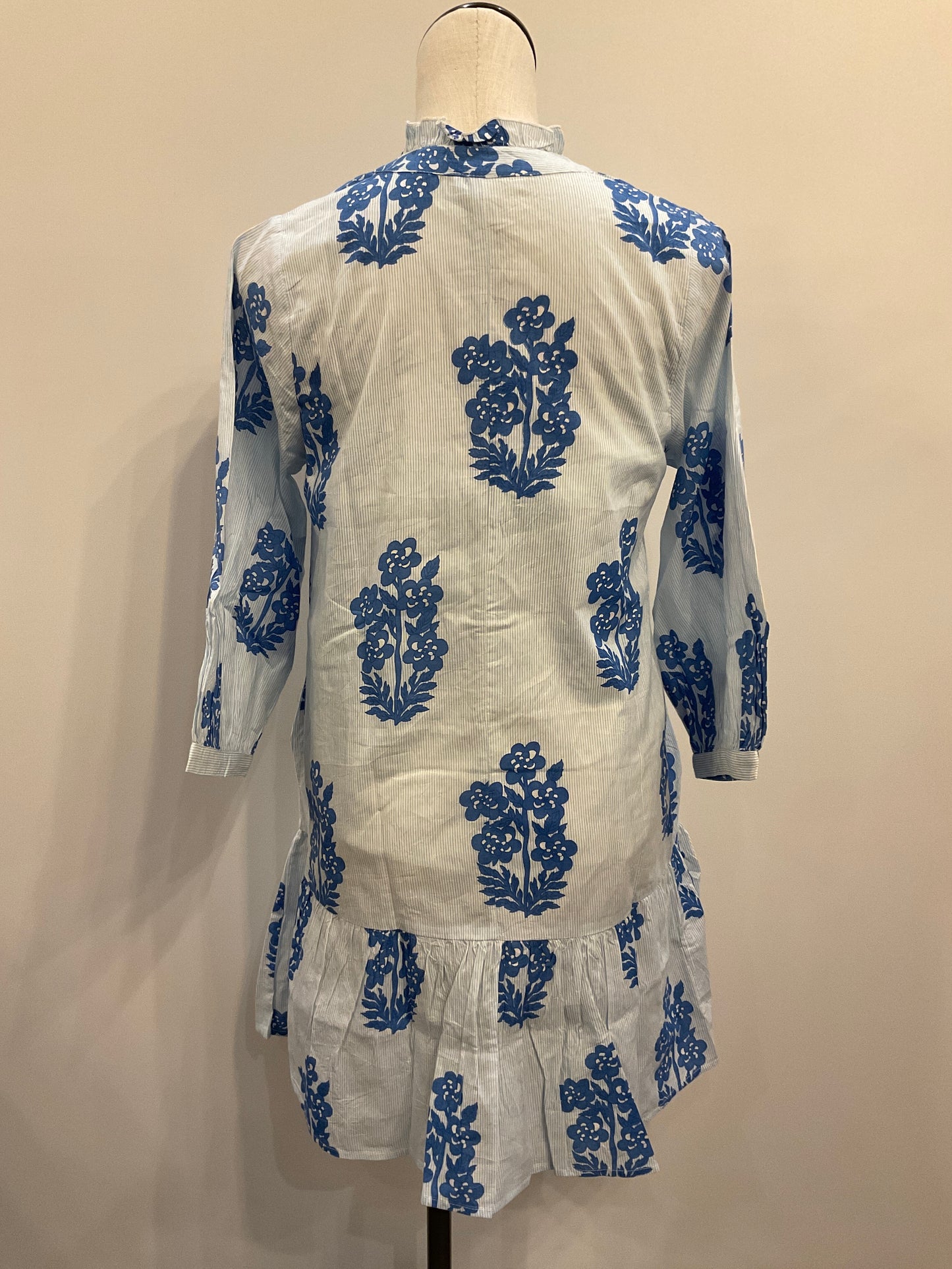 L/S Floral Tiered Dress