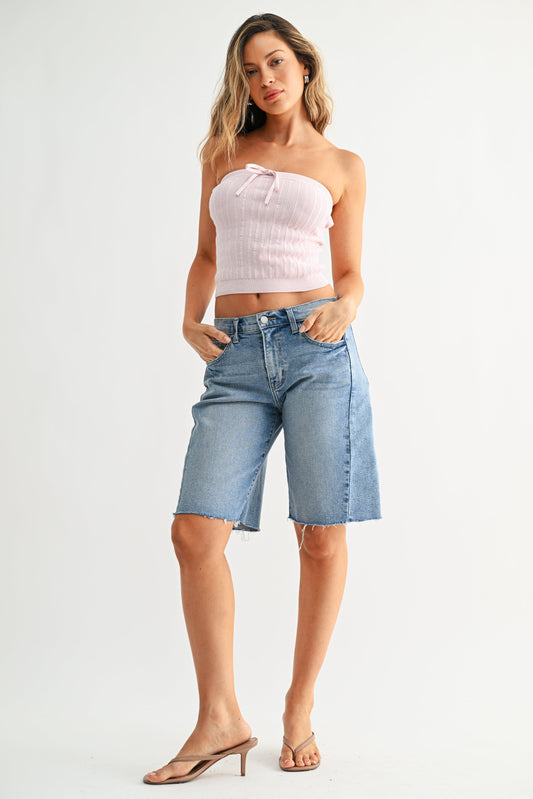 Seamed Longer Short