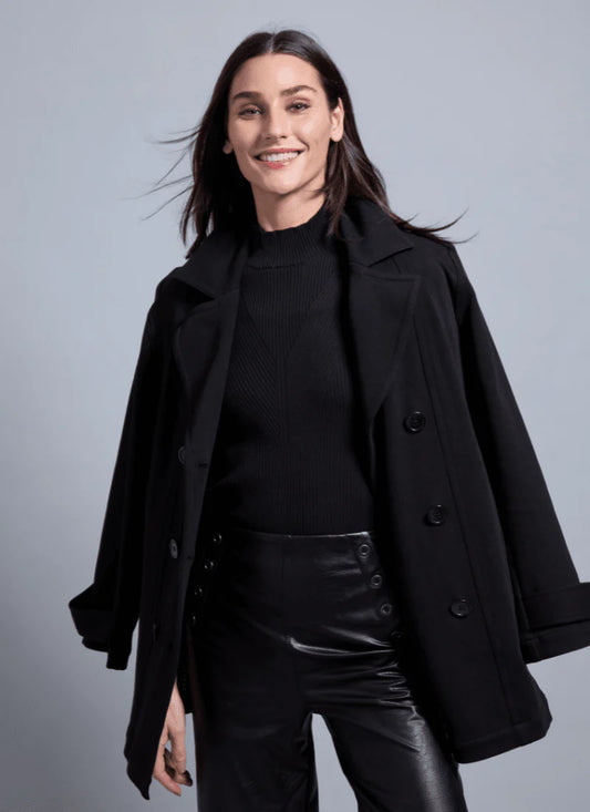 Alma Cavalry Peacoat/Black