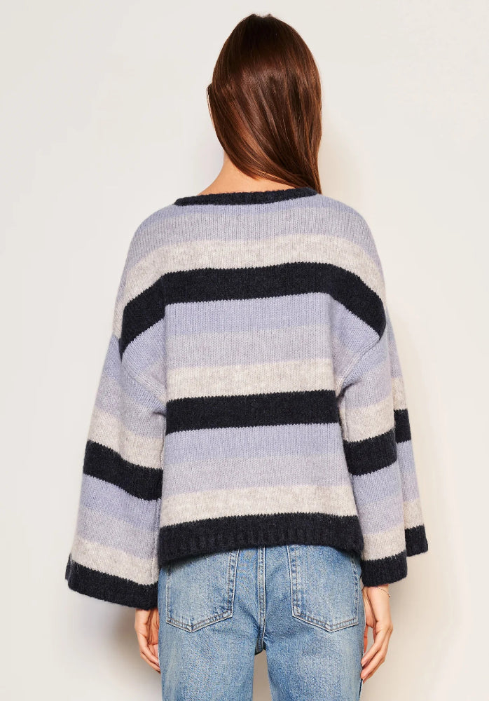 Sundry Cropped Stripe