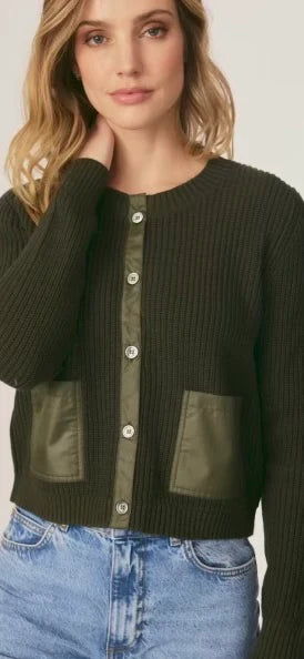 Nylon Pocket Cardi