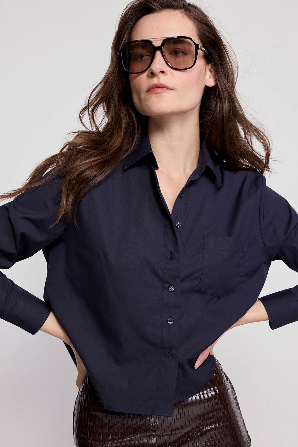 The Long Sleeve Boxy Crop