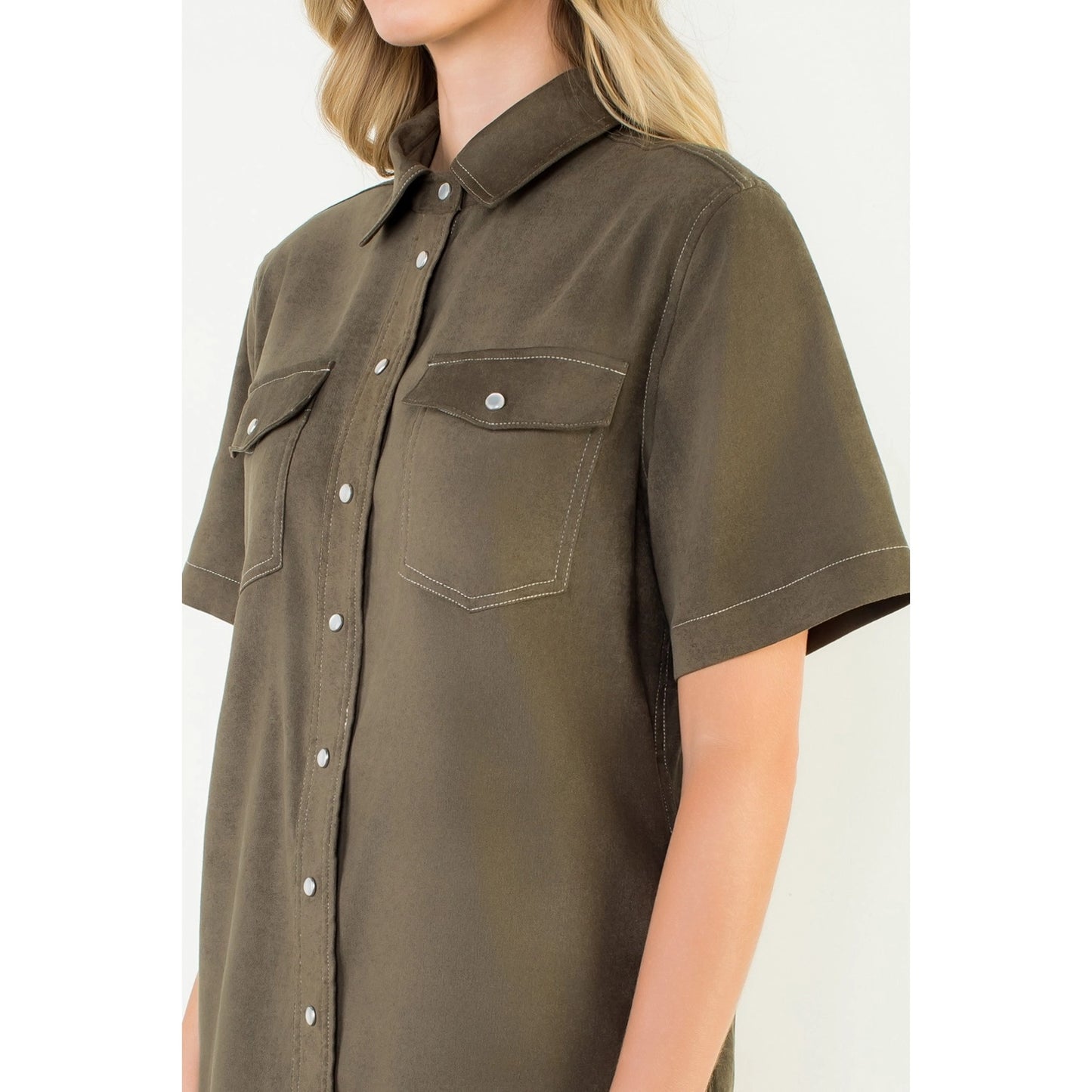 Whitney Suede Dress