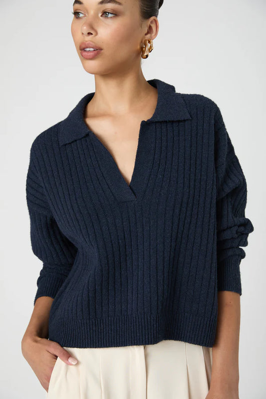 Vhari Collar Long Sleeve