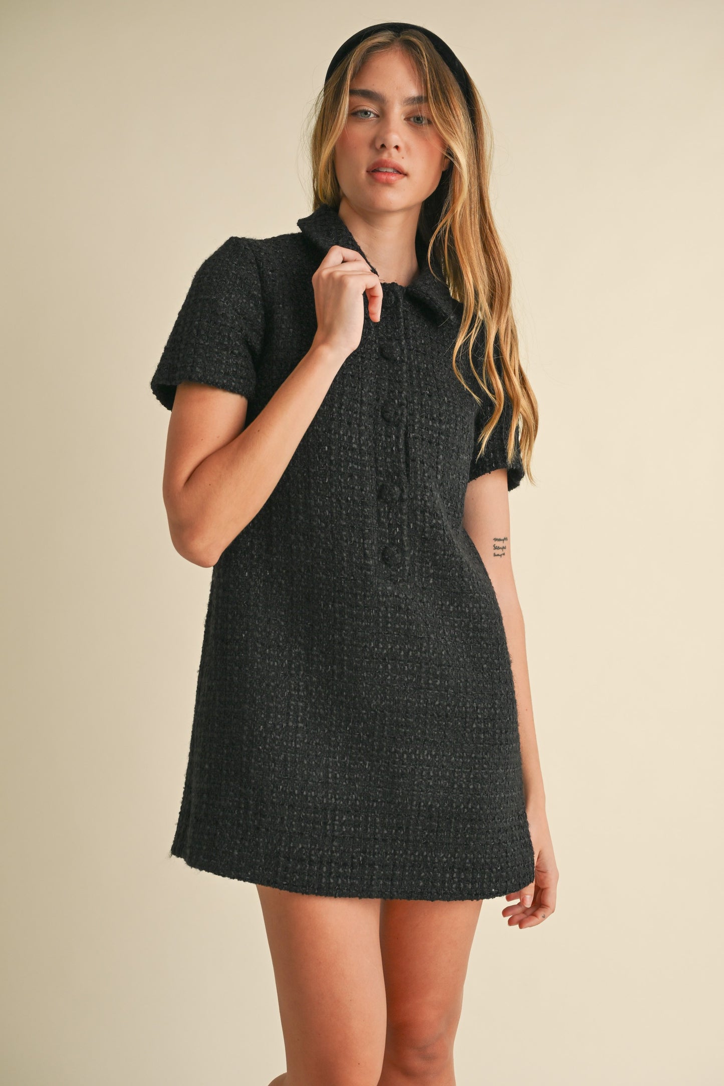 Tweed Mini Dress