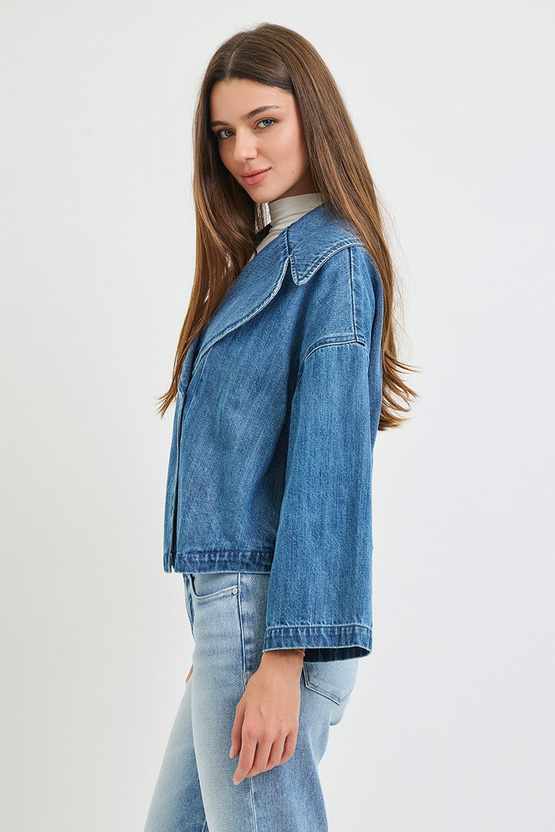 Wide Collar Jacket