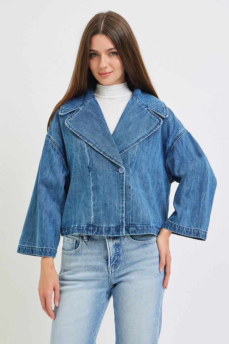 Wide Collar Jacket