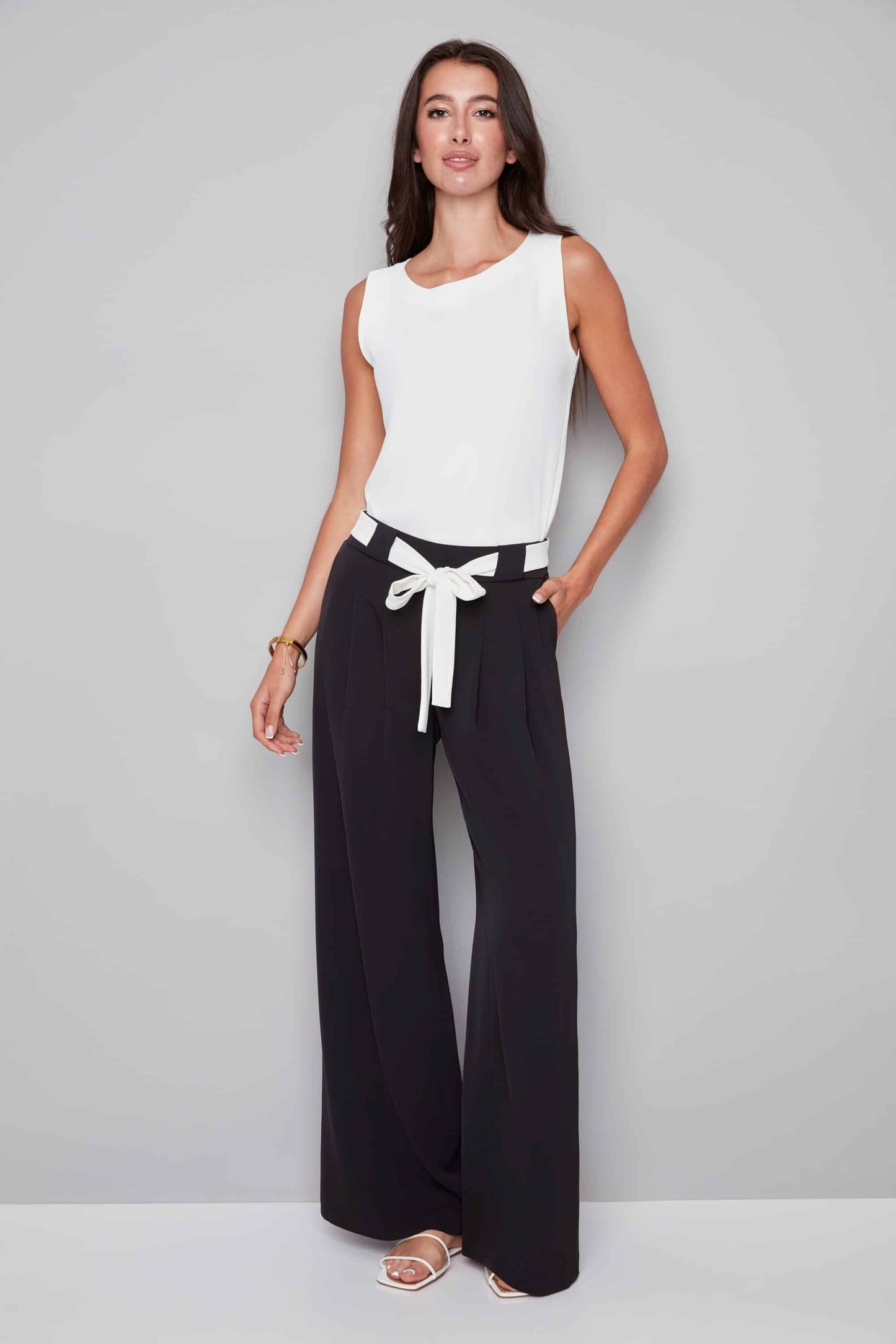 ILTM Fiona Vegan Silk Wide Leg Pant