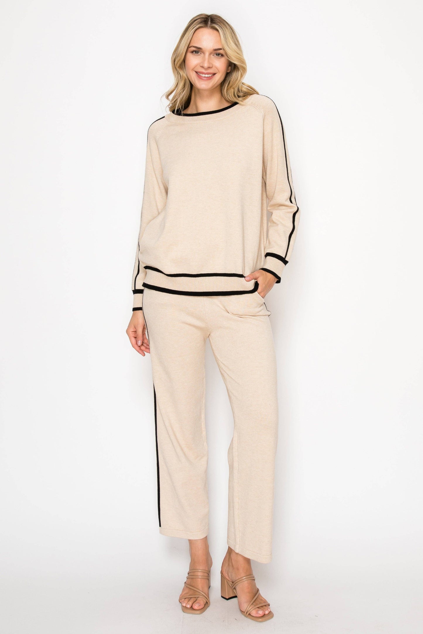 Salina Knitted Sweater Top