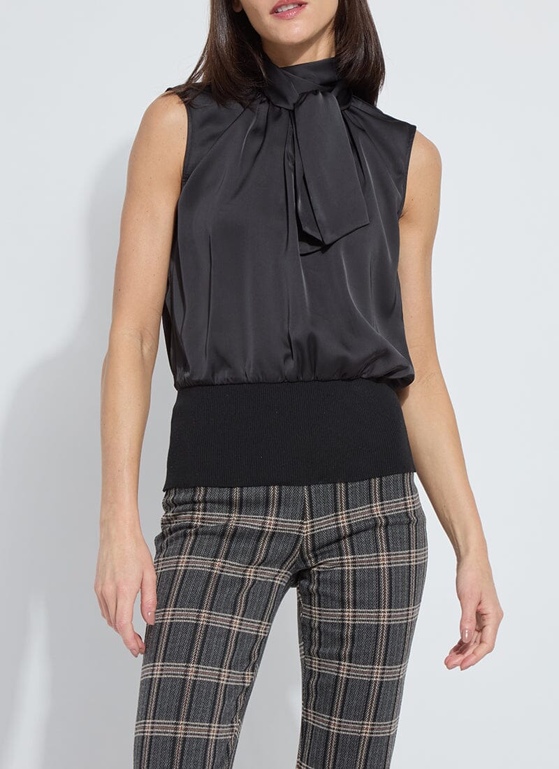 Indira Mixmedia Scarf Blouse