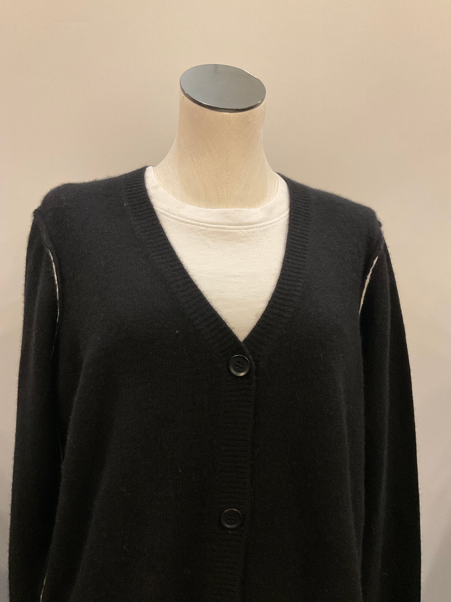 Cashmere Contrast Sweater
