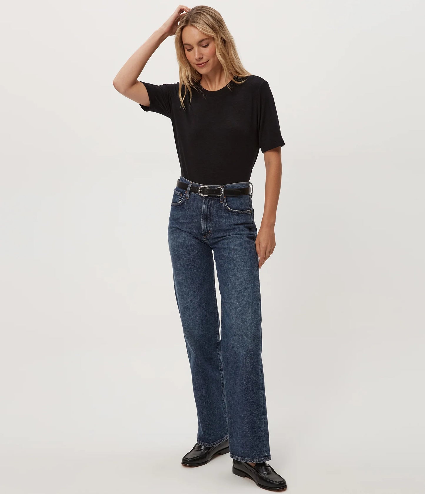 Michael Stars Frankie Crew Neck Top