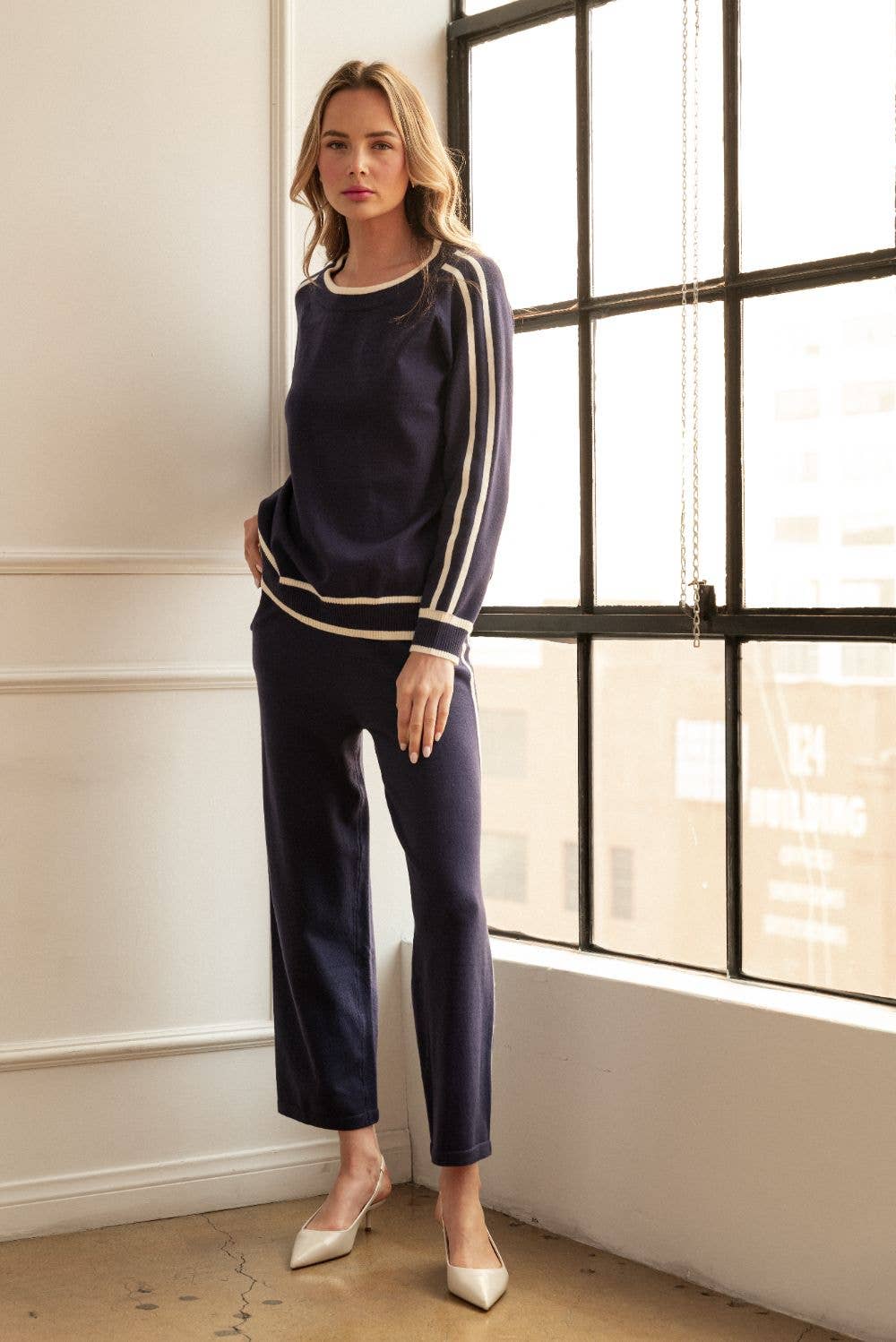 Salina Knitted Sweater Top