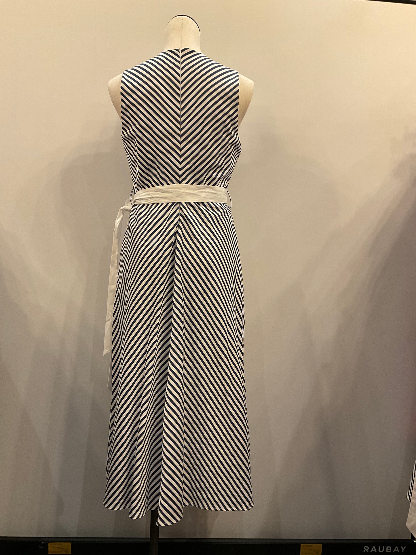 Blue Striped Dress