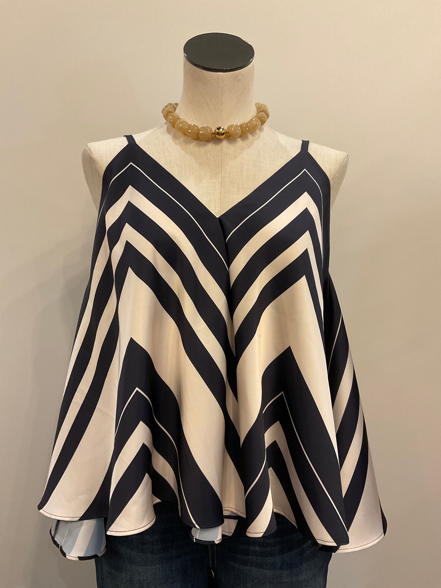 Lysse Irene Scarf Printed Top