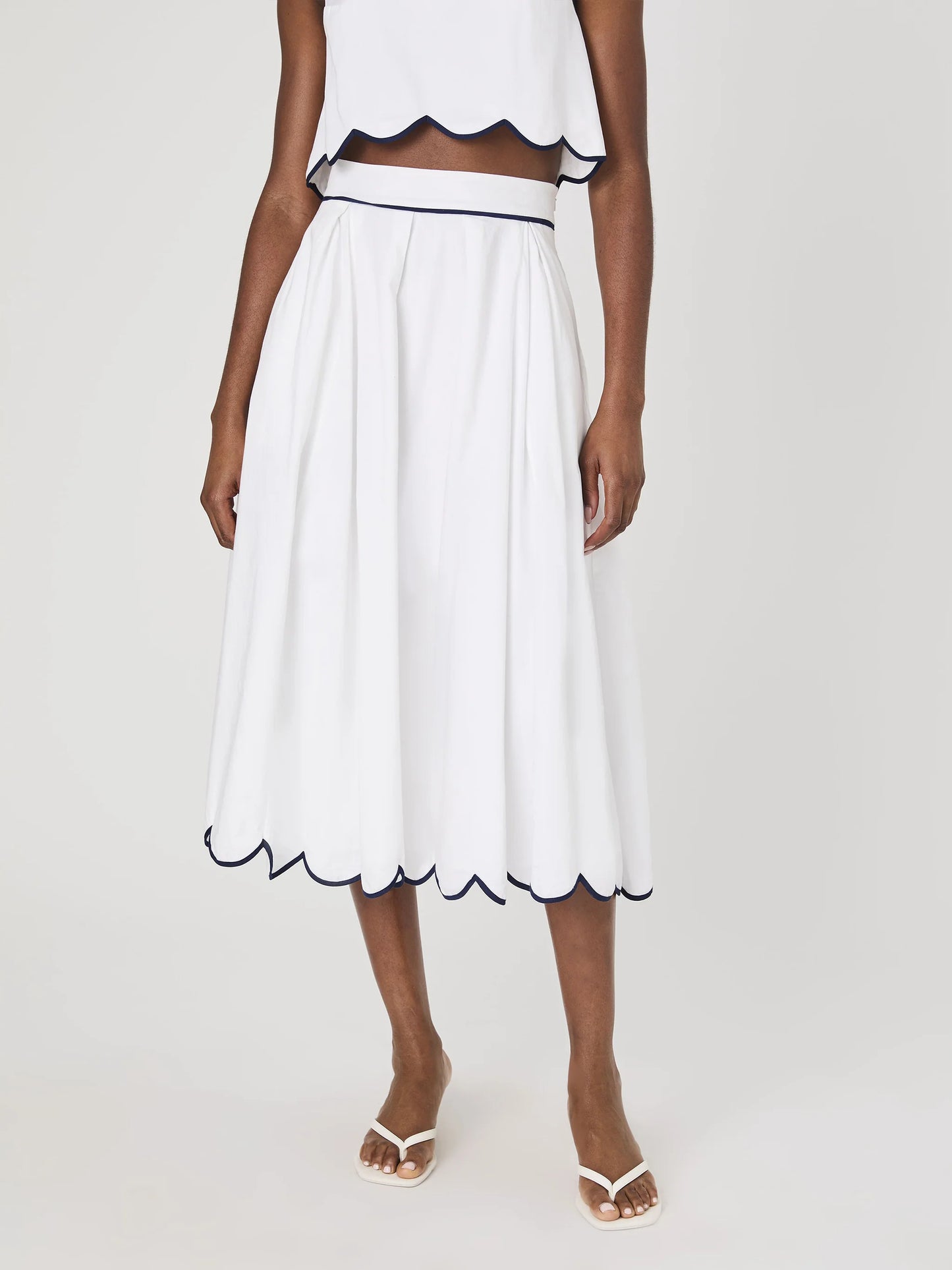 Alexis Scallop Skirt