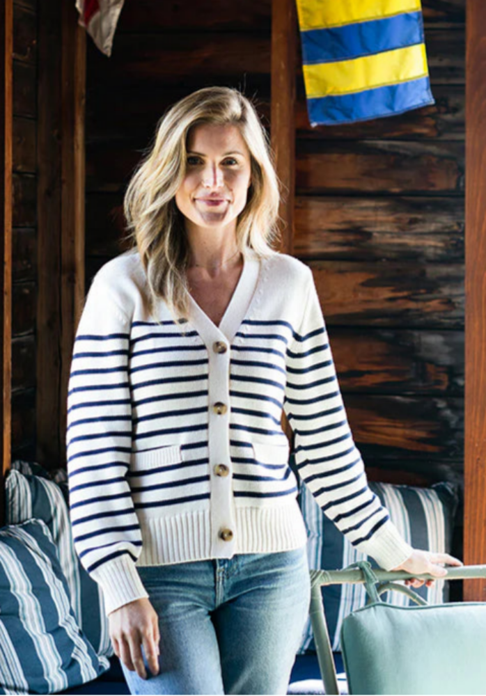 Long Wharf Supply Co Sconset SeaWell Cardigan