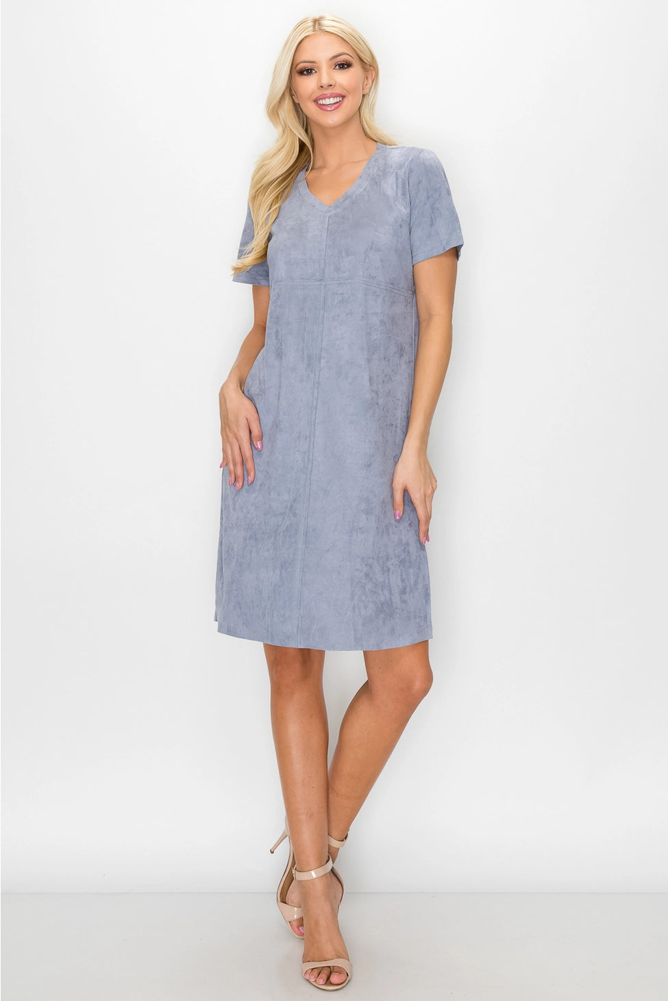 Audrey V neck Dress