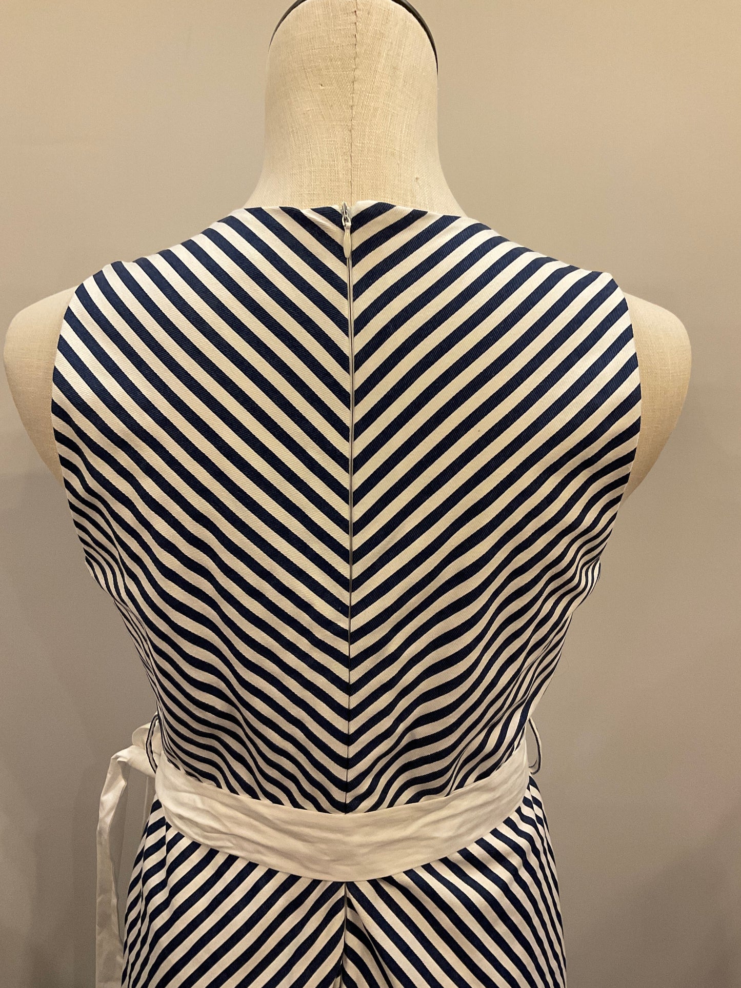 Blue Striped Dress