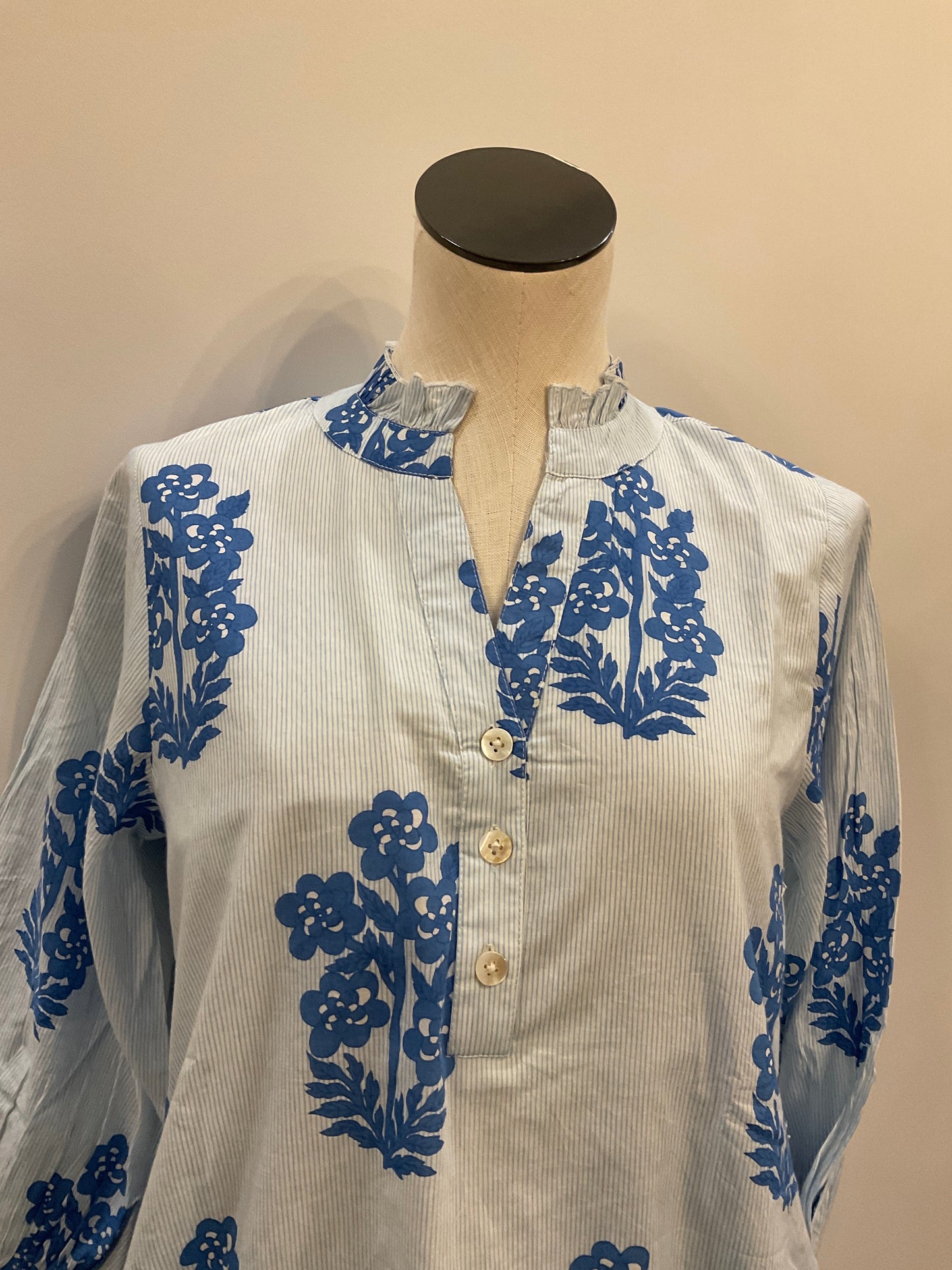 L/S Floral Tiered Dress
