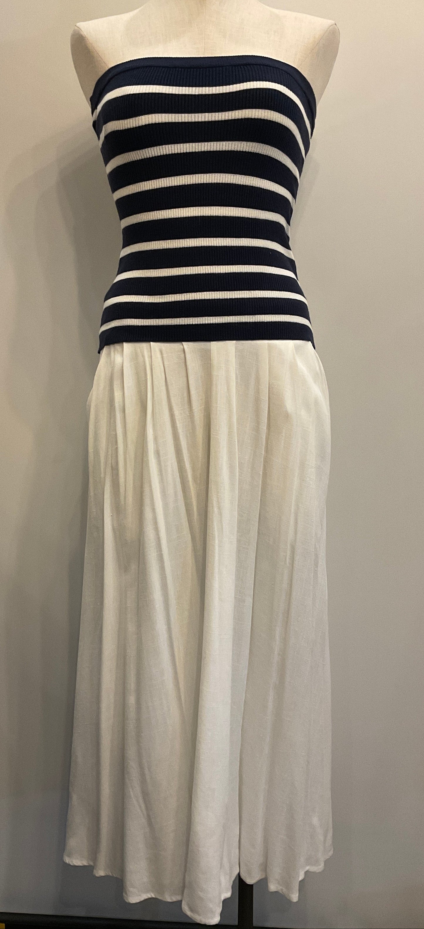 White Midi Skirt