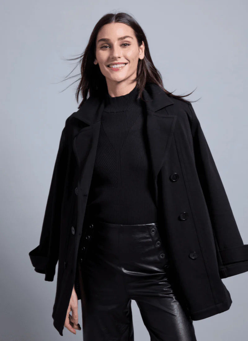 Alma Cavalry Peacoat/Black
