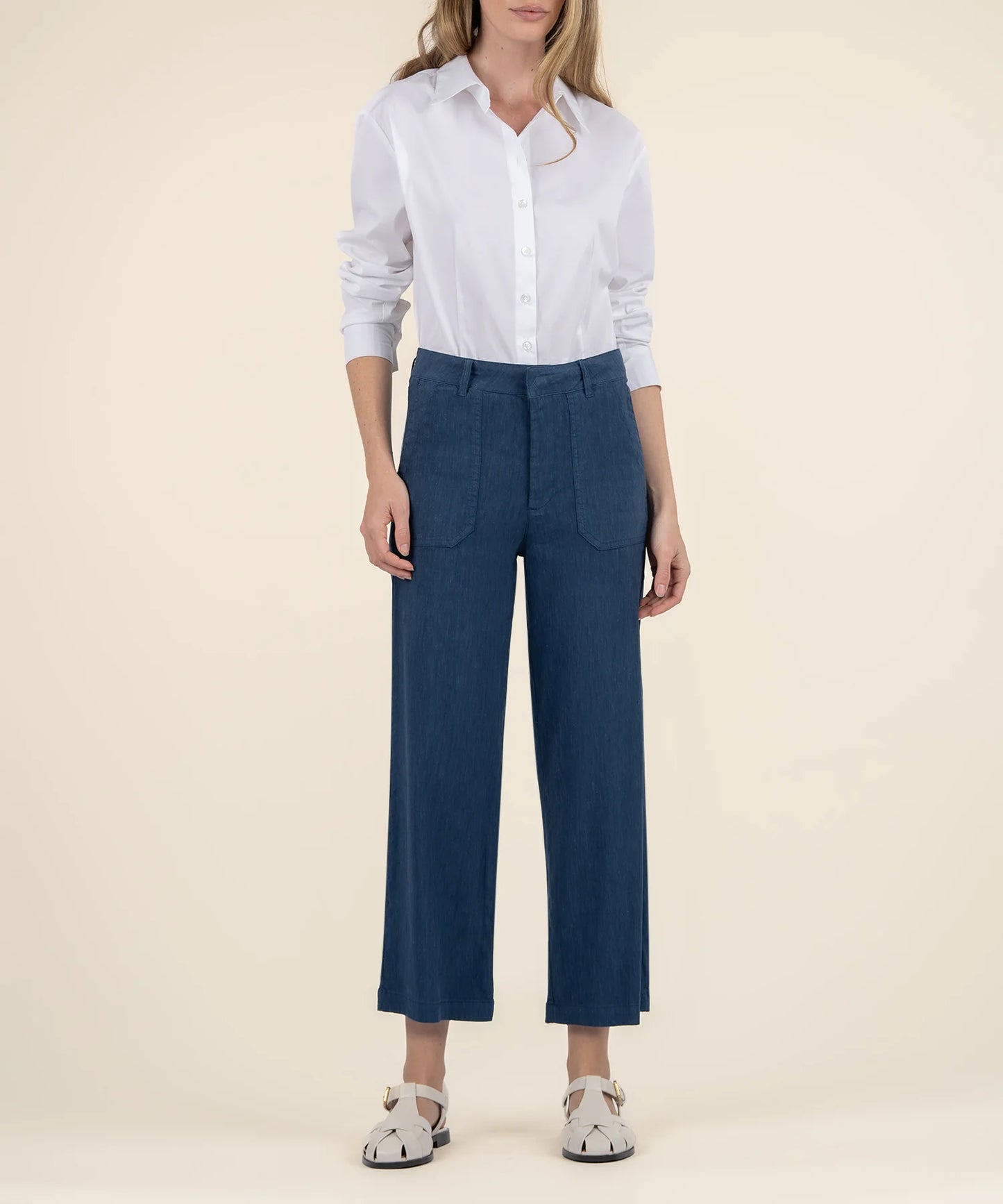 Kut from the Kloth Topaz High Rise Linen