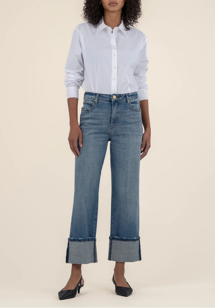 Kut from the Kloth Sienna High Rise Wide Leg
