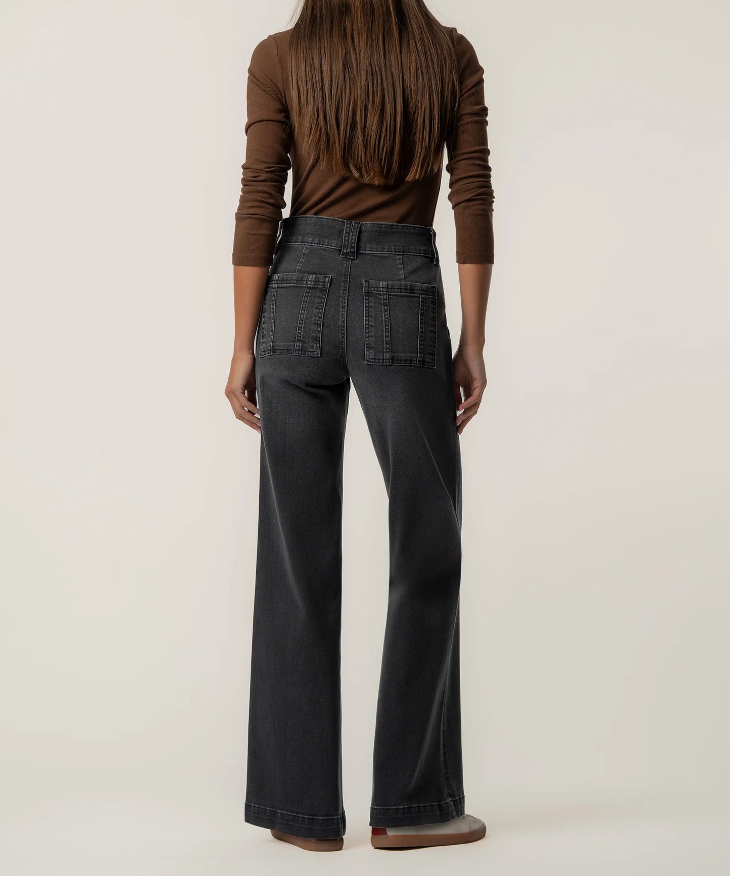 Kut from the Kloth Jodi High RIse Straight Leg (Innocently)