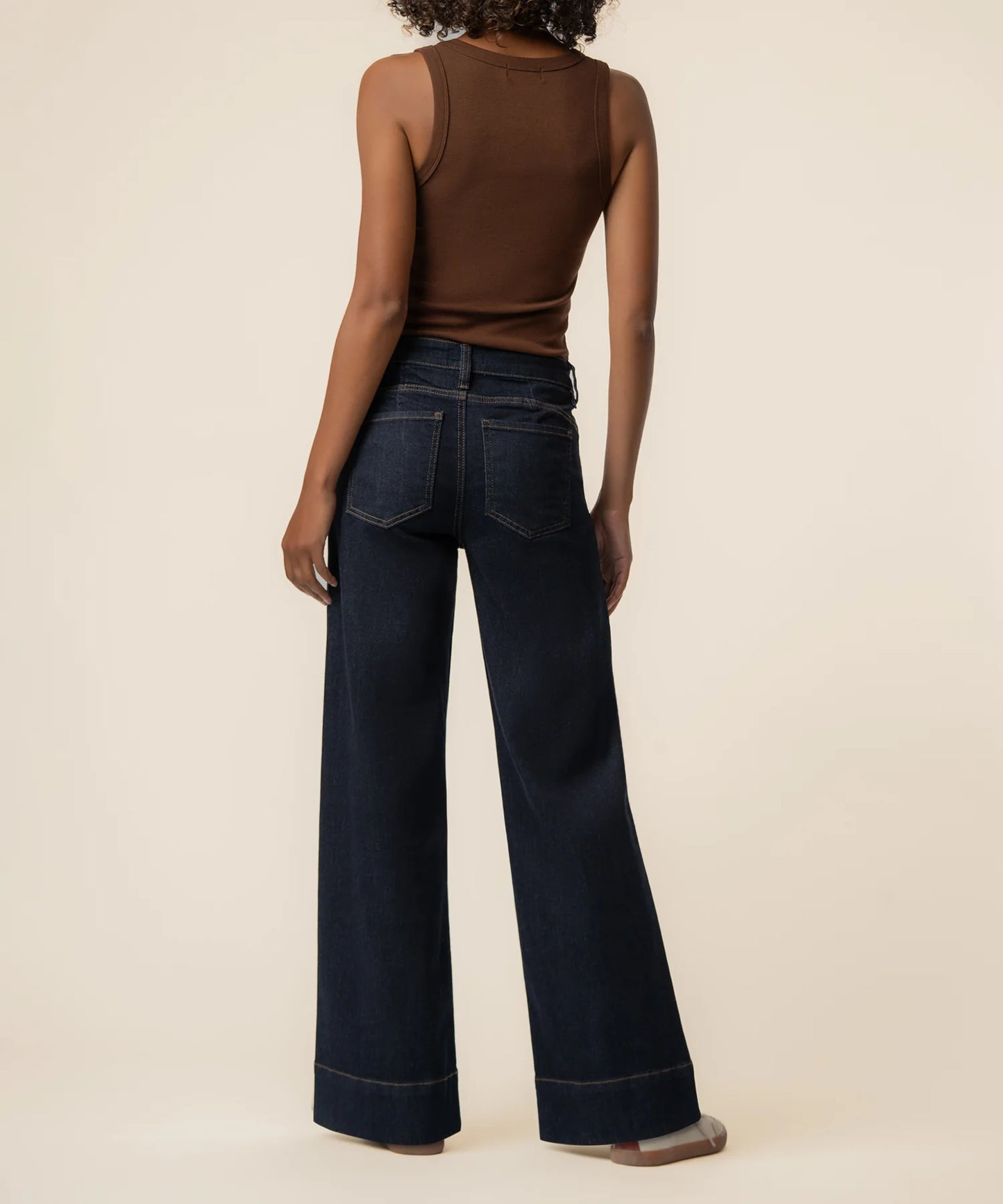 Kut from the Kloth Maya High Rise Fab Ab Wide Leg (Amaze)