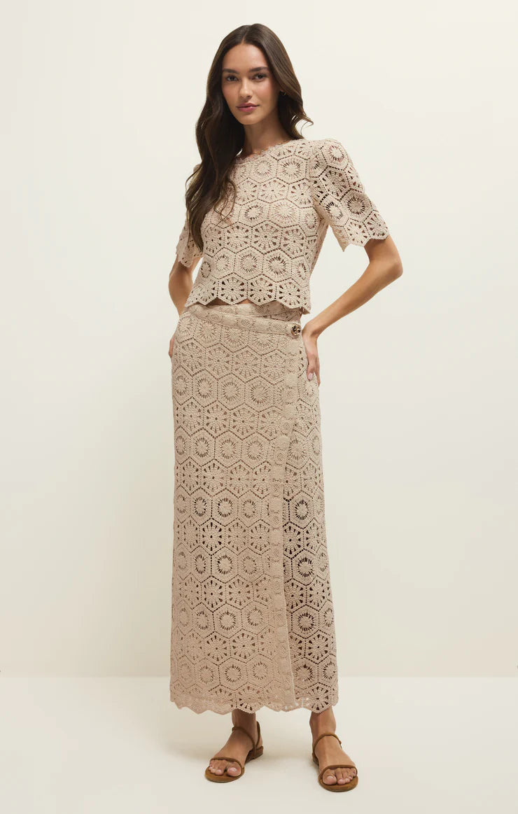 Z Supply Raquel Lace Top