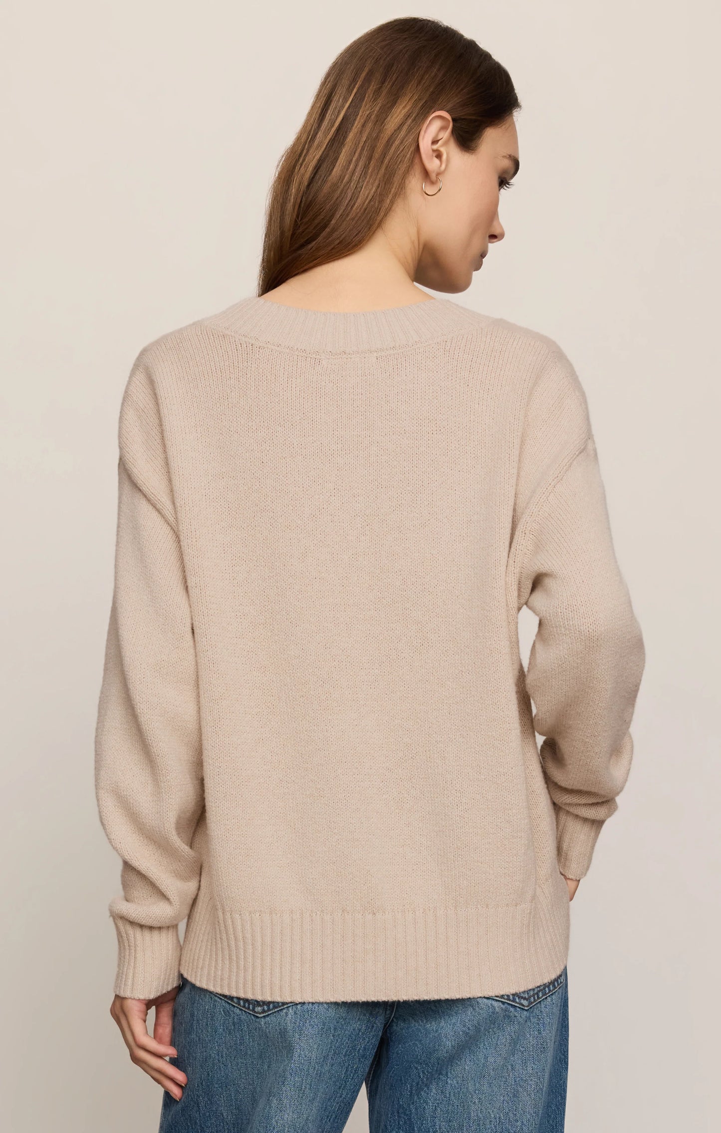 Z Supply Cloud Spud V-Neck Sweater