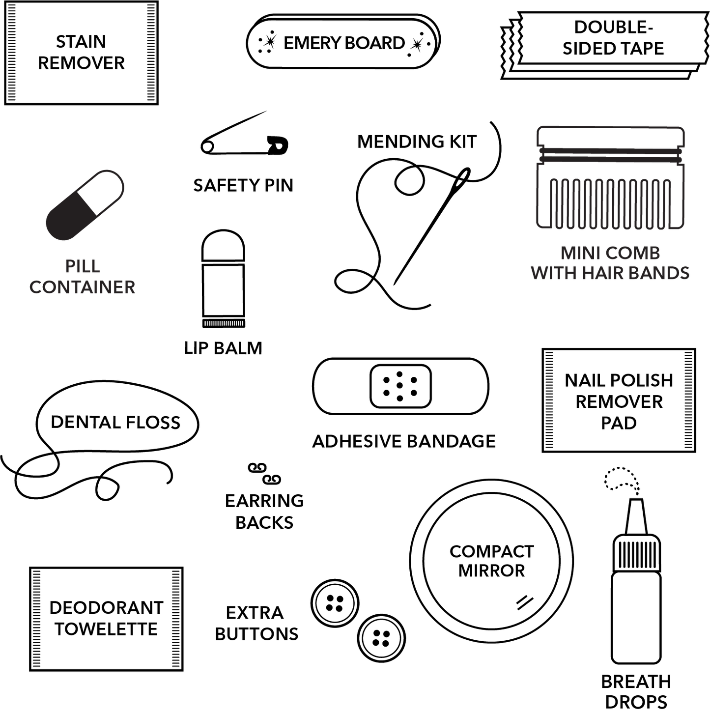 Tortoise Shell Minimergency Kit