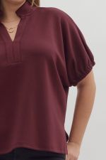 E Split Vneck