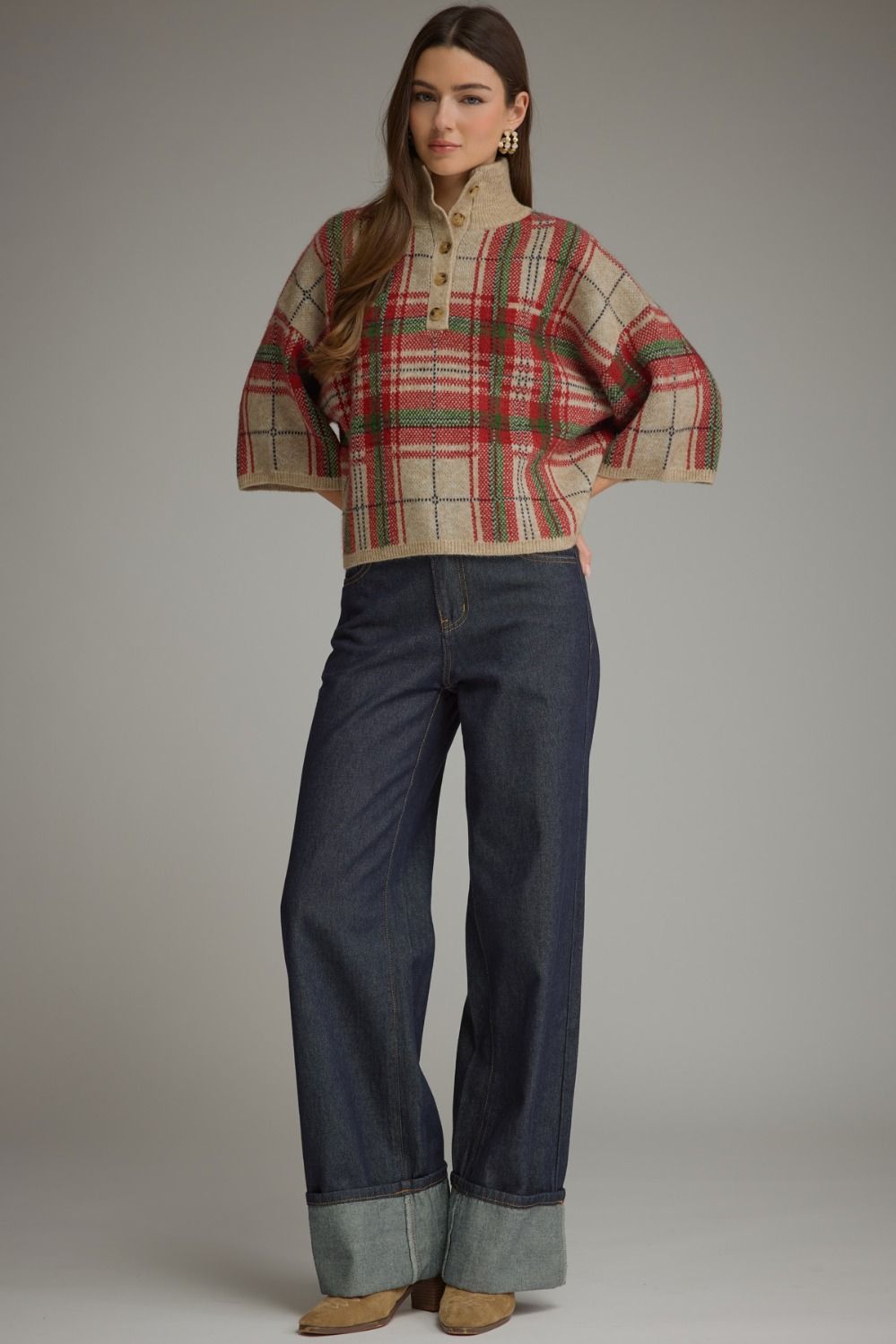 Plaid Sweater
