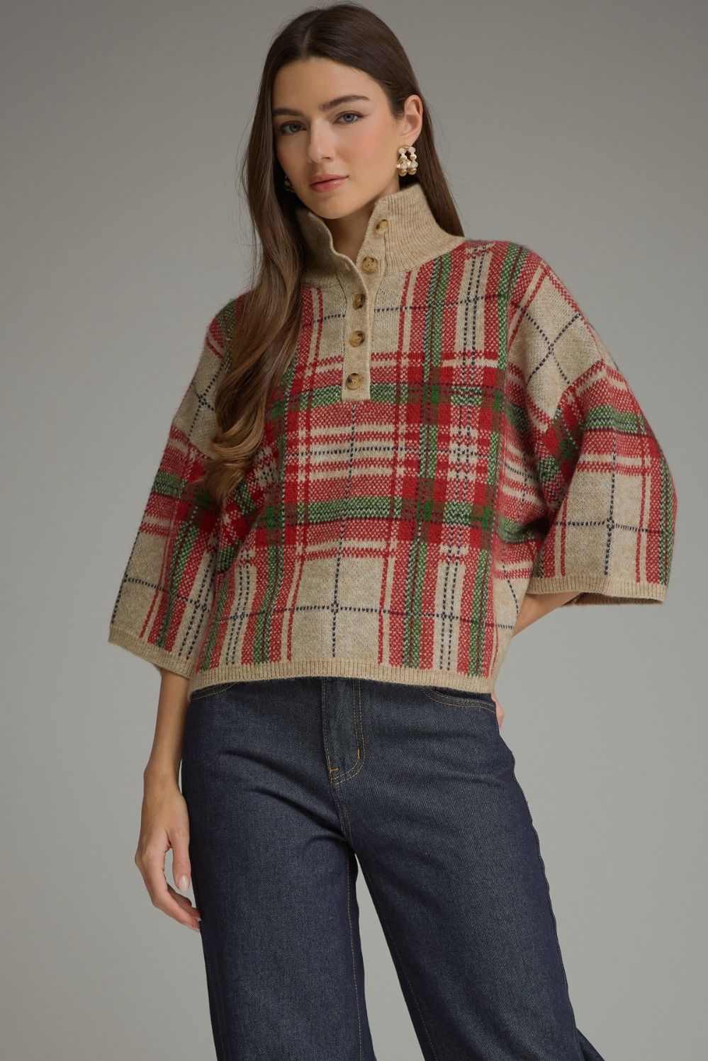 Plaid Sweater