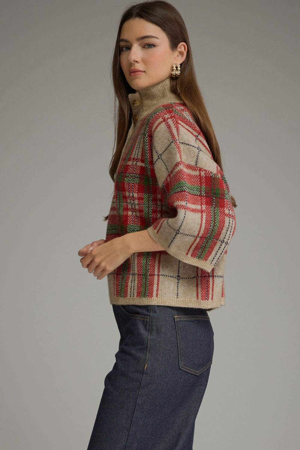 Plaid Sweater
