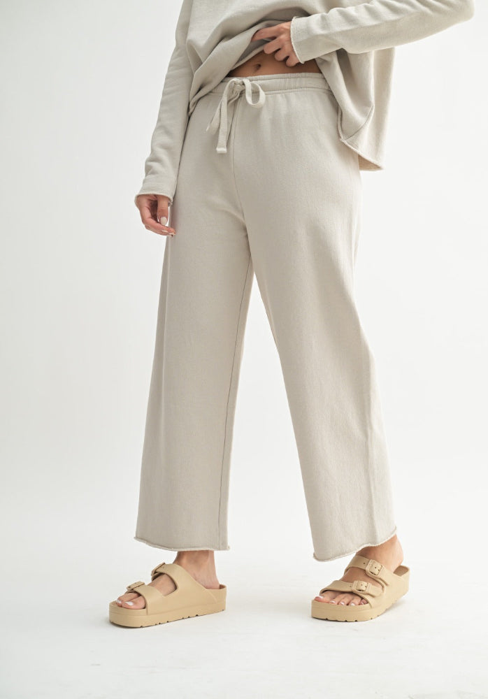 Malibu Wide-Leg Fleece Pant