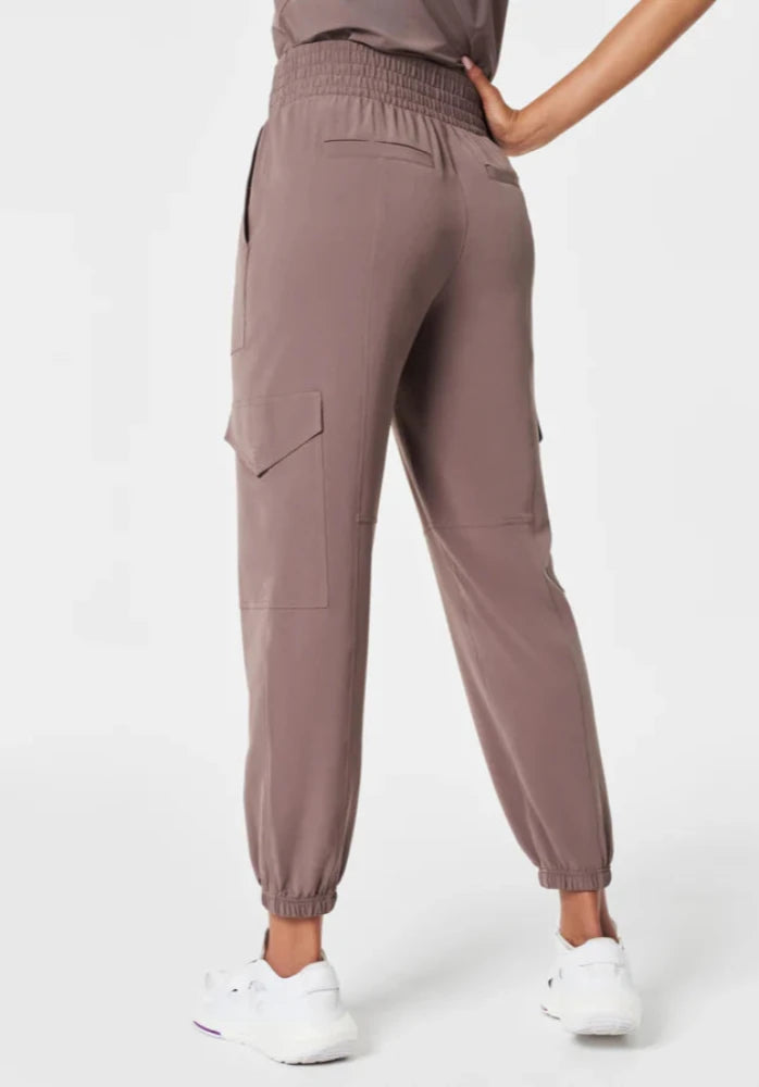 SPANX Casual Fridays Cargo Jogger Pant Smoke